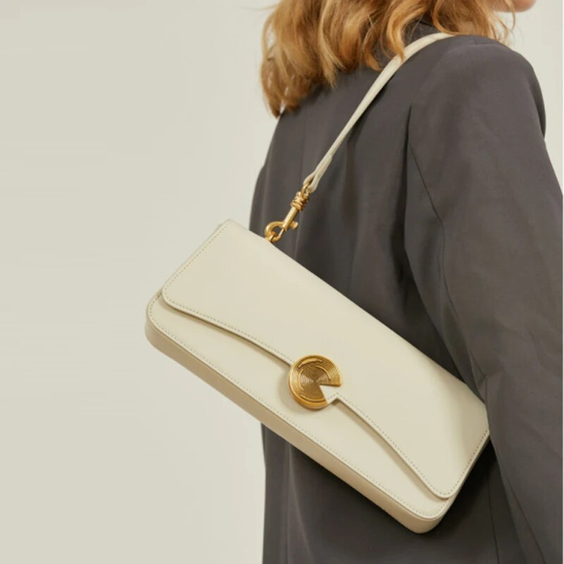 Deluxe Handtasche Crème