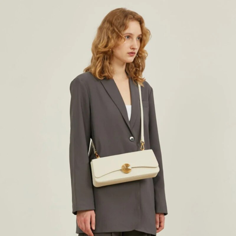 Deluxe Handtasche Crème