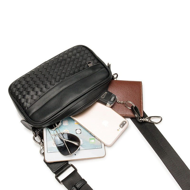 Gewebte Ledertasche