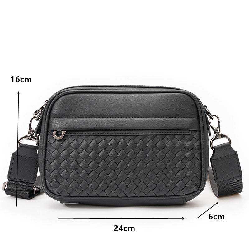 Gewebte Ledertasche