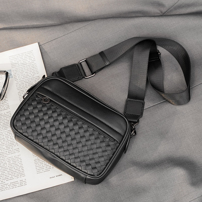 Gewebte Ledertasche