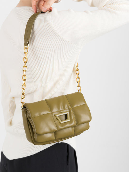 Olive Handtasche